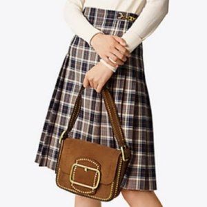 Tory Burch Milano Tartan Plaid Garrett Skirt